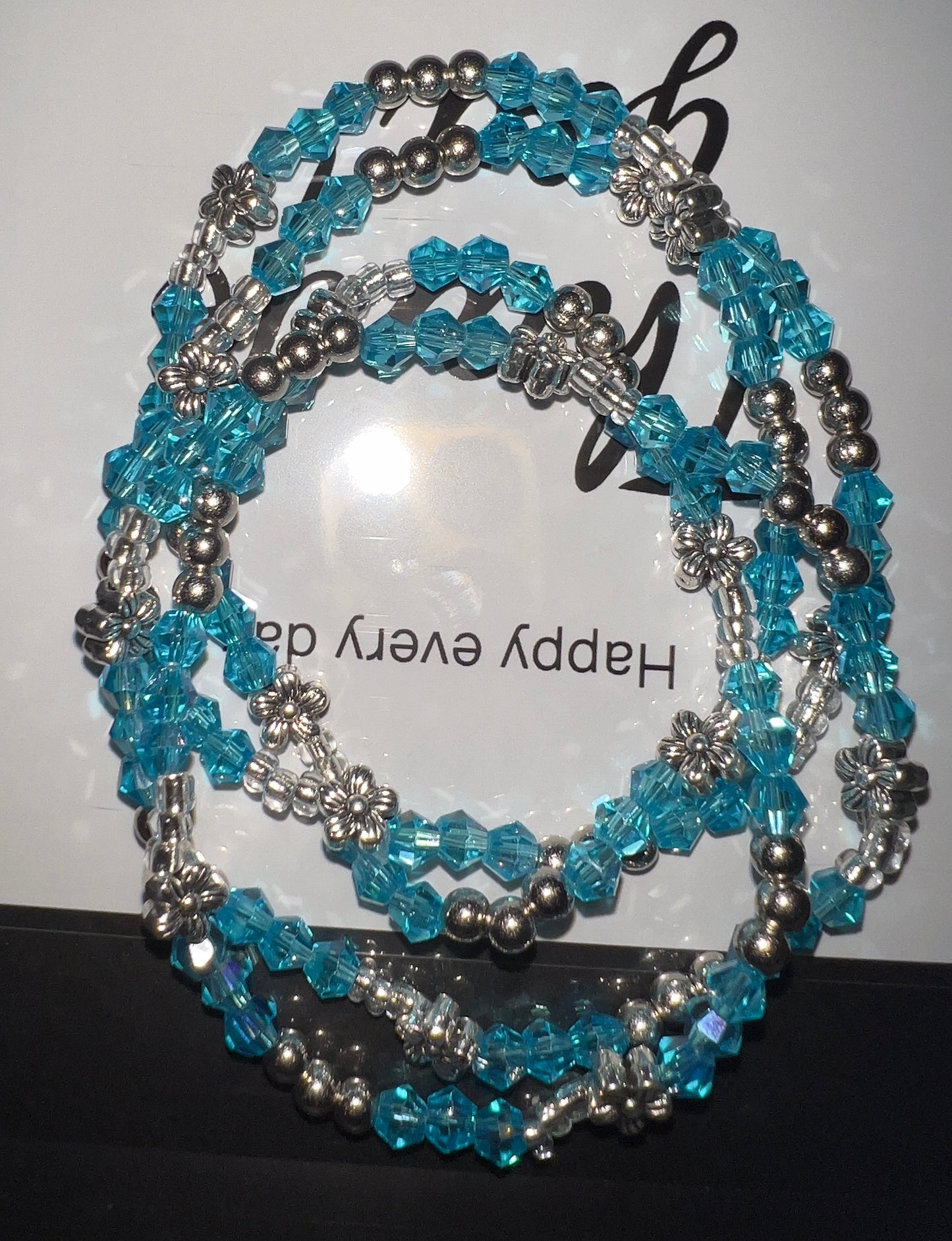 Cerulean Beaded Bracelet