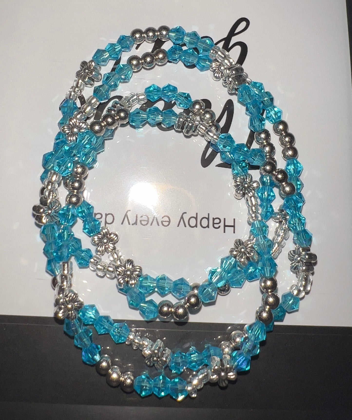 Cerulean Beaded Bracelet