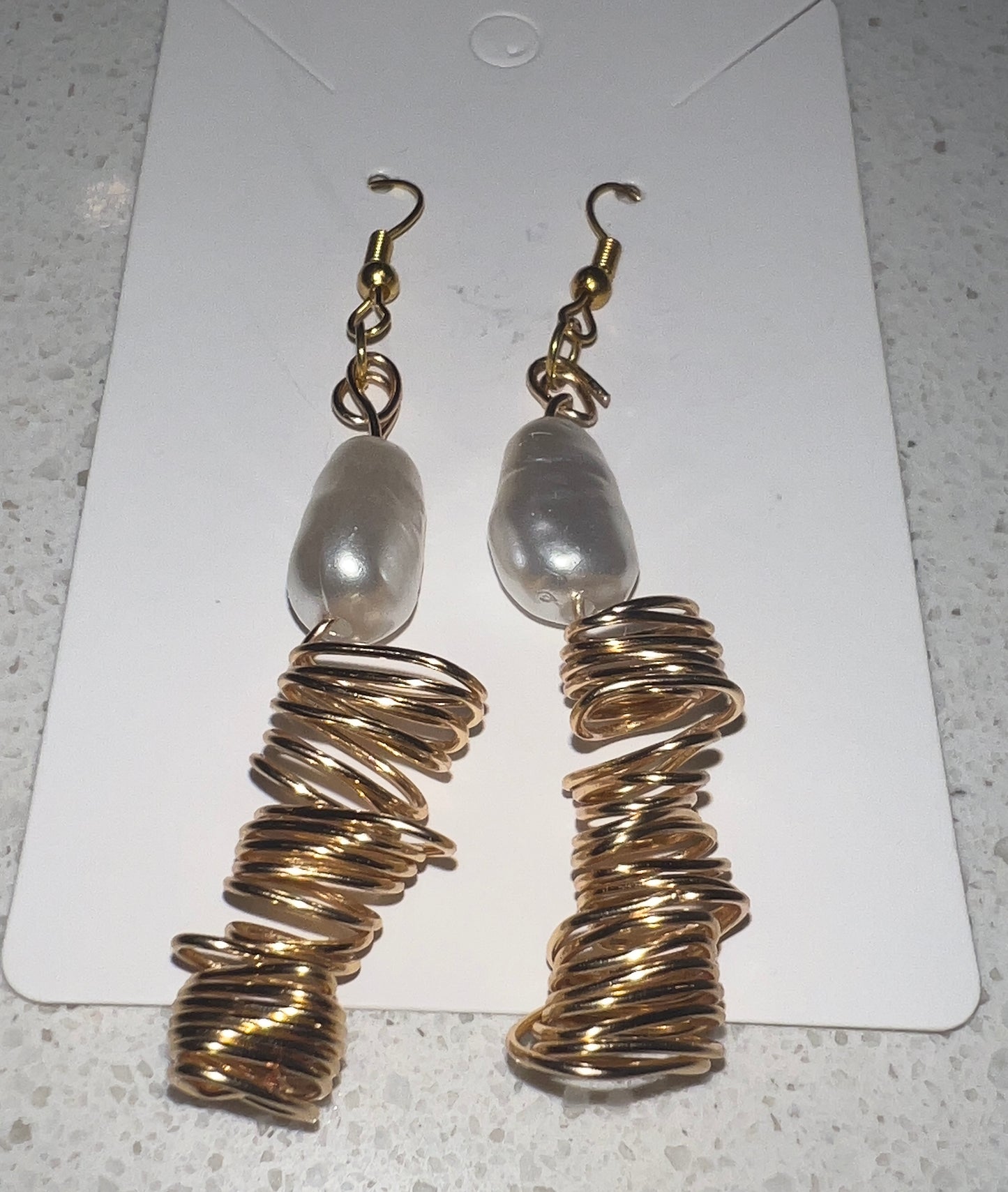 Cyclonic Drop Earrings