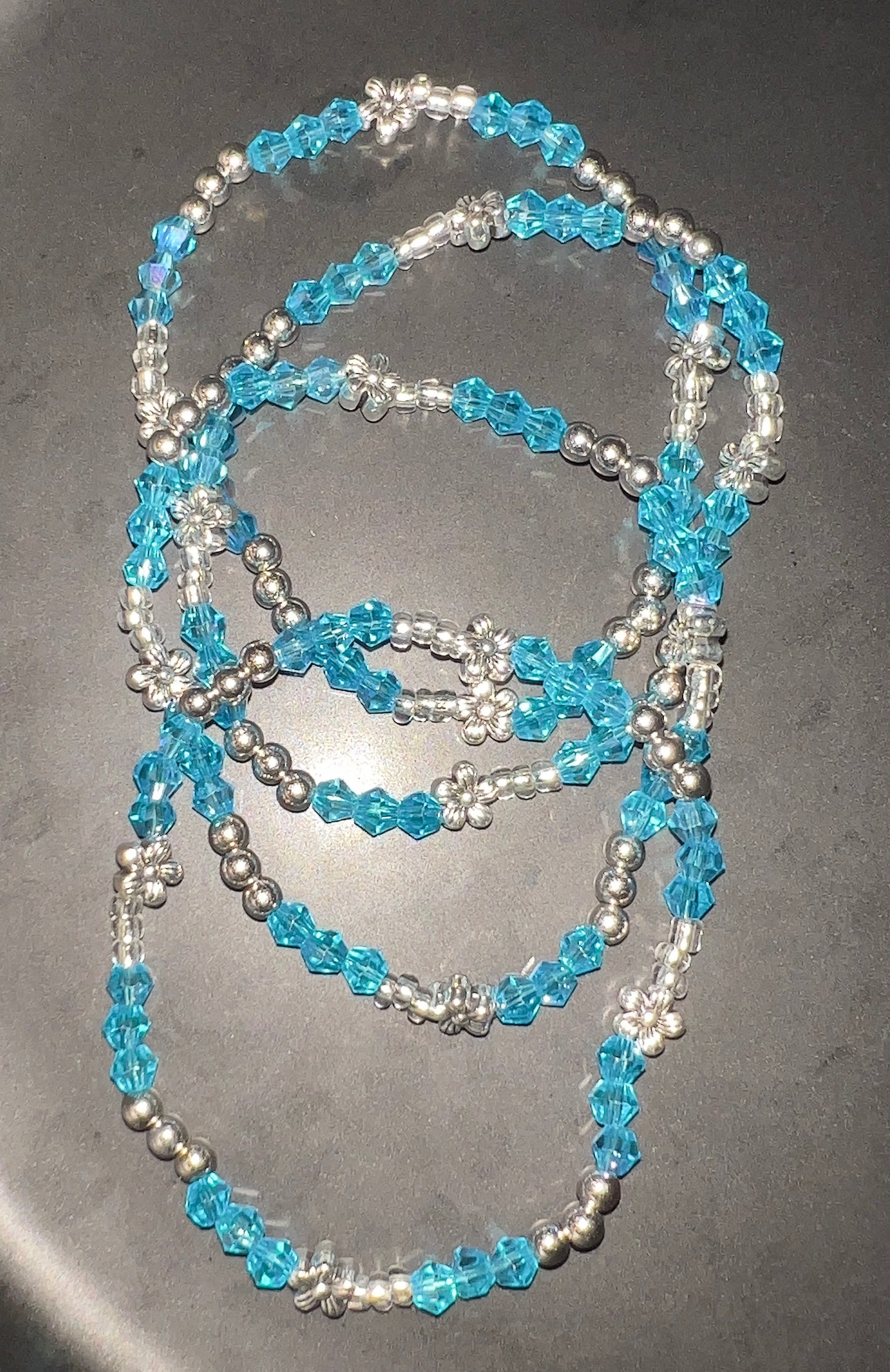 Cerulean Beaded Bracelet