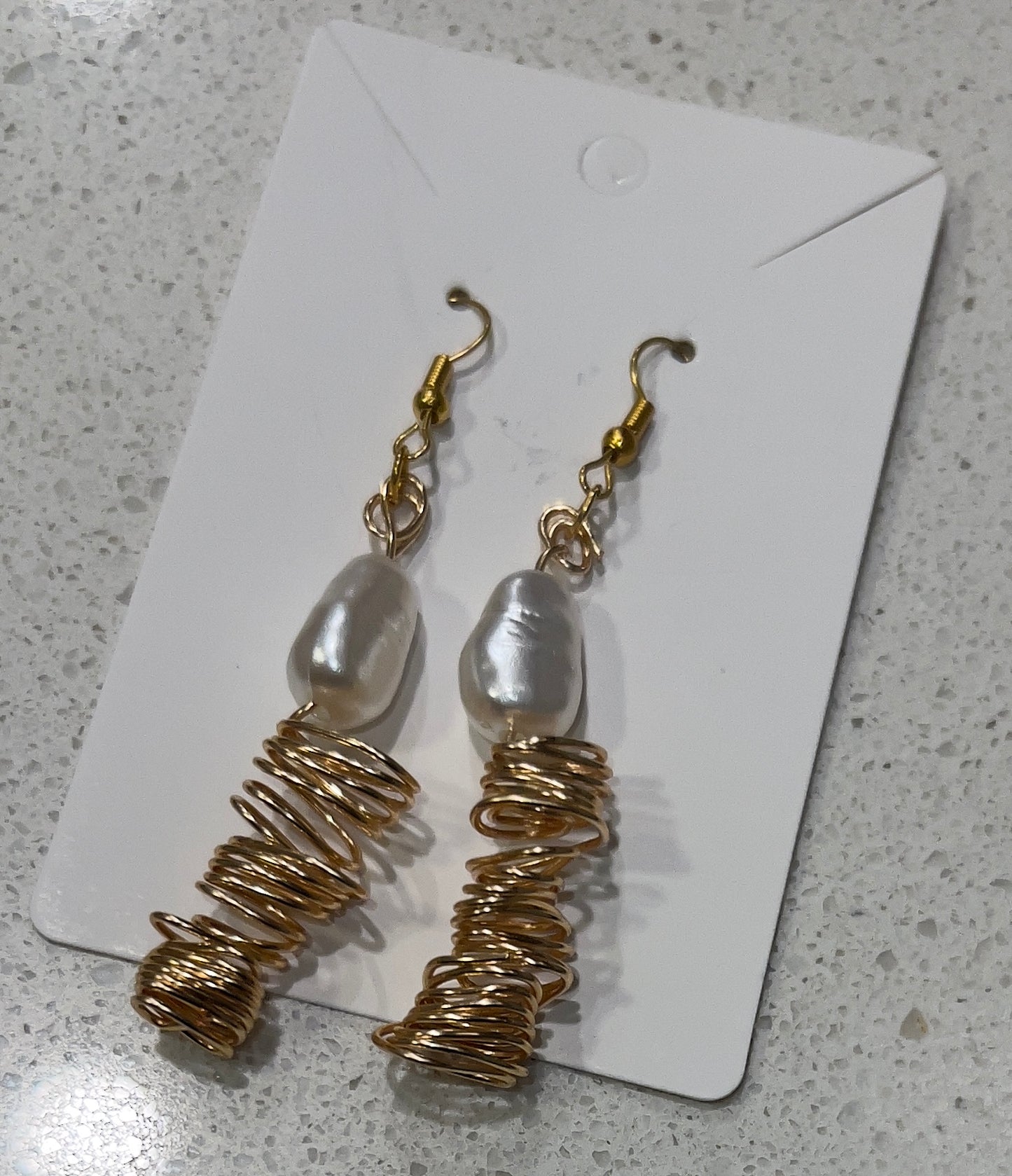 Cyclonic Drop Earrings